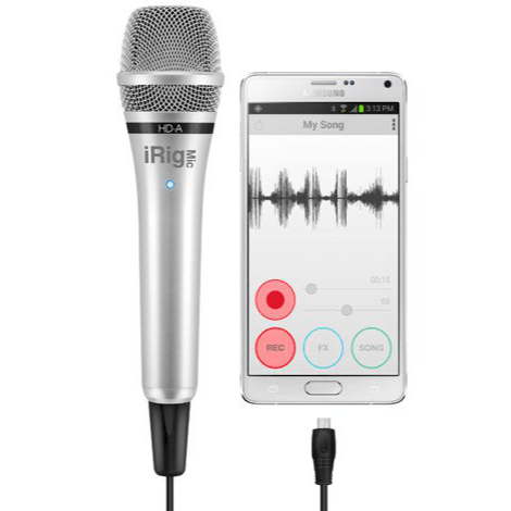 iRig-Mic HD-A Digital Microphone for Android and PC - Live & Recording - Microphones by IK Multimedia at Muso's Stuff
