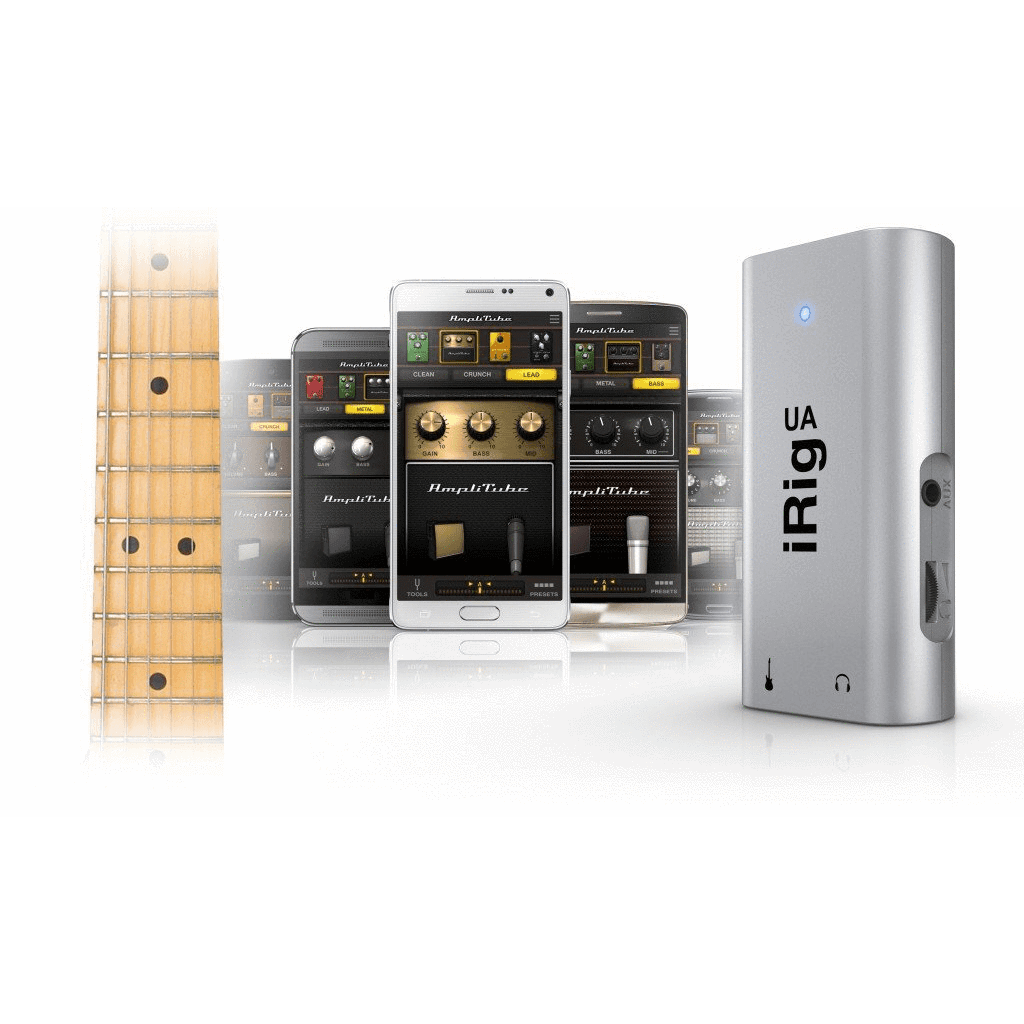 iRig UA Universal Guitar Processor/interface Android - Live & Recording - Interfaces by IK Multimedia at Muso's Stuff