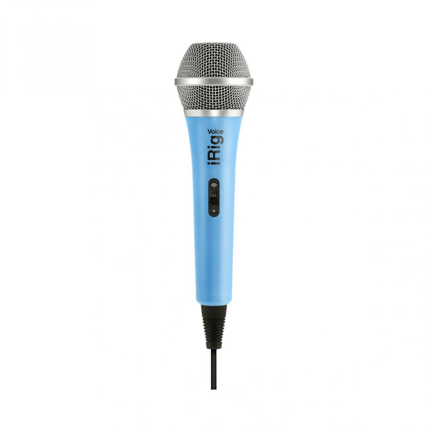 iRig Voice Blue Version Handheld Analogue Mic - Live & Recording - Microphones by IK Multimedia at Muso's Stuff
