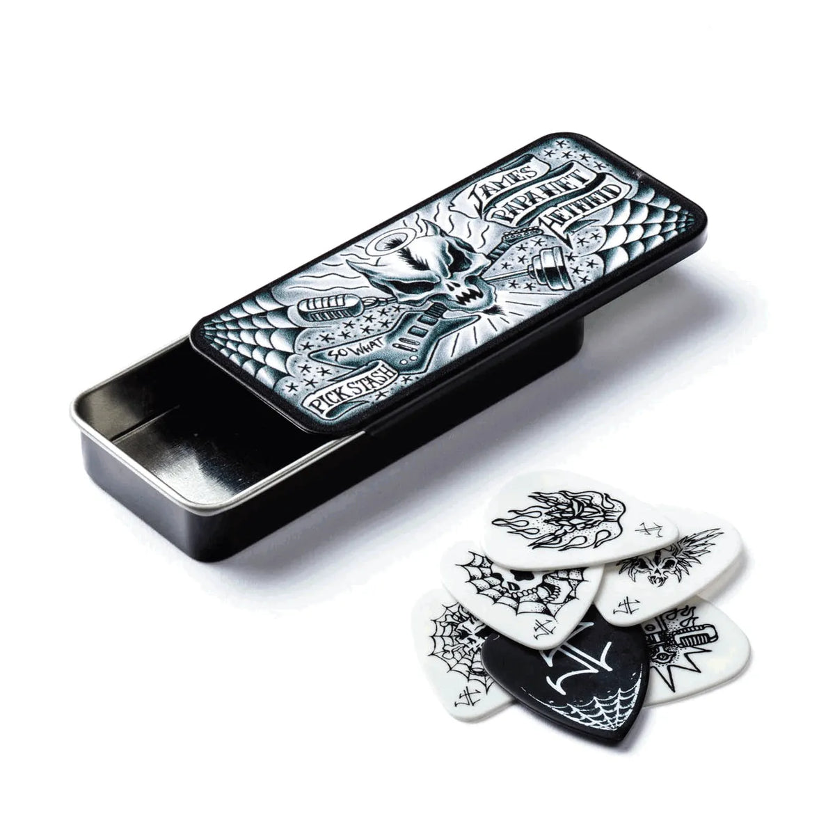 Dunlop James Hetfield Signature Guitar Pick Tin