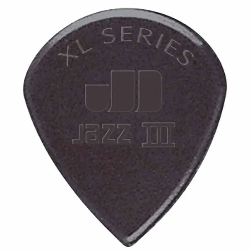 Dunlop Jazz III XL Black Nylon Guitar Pick Player Pack