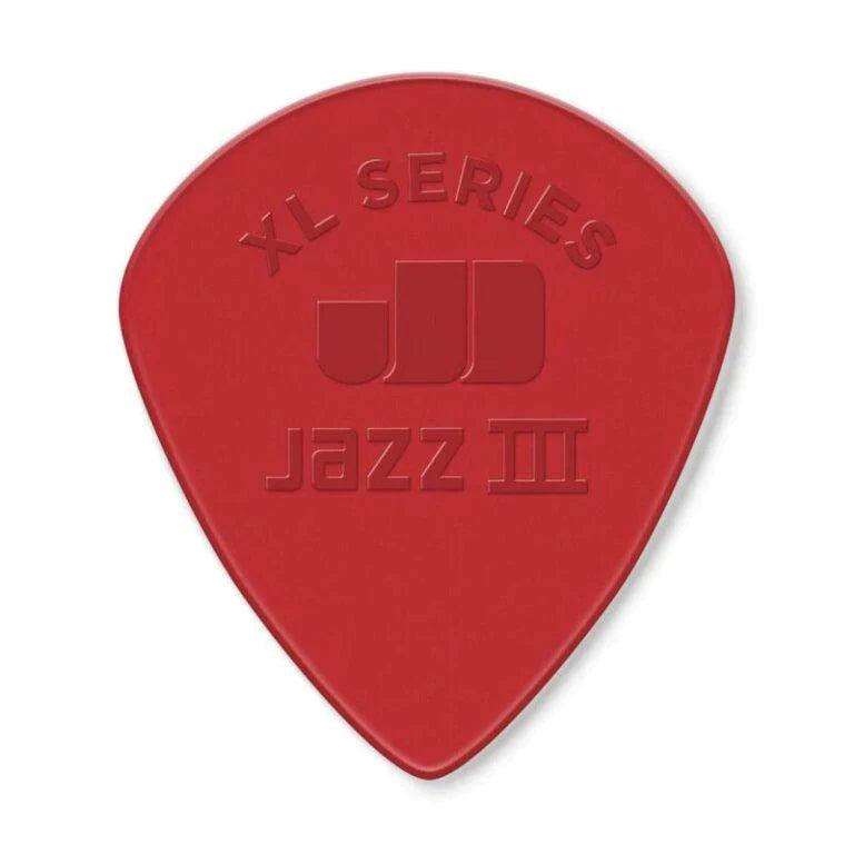 Jazz III XL Red - Guitars - Picks by Dunlop at Muso's Stuff