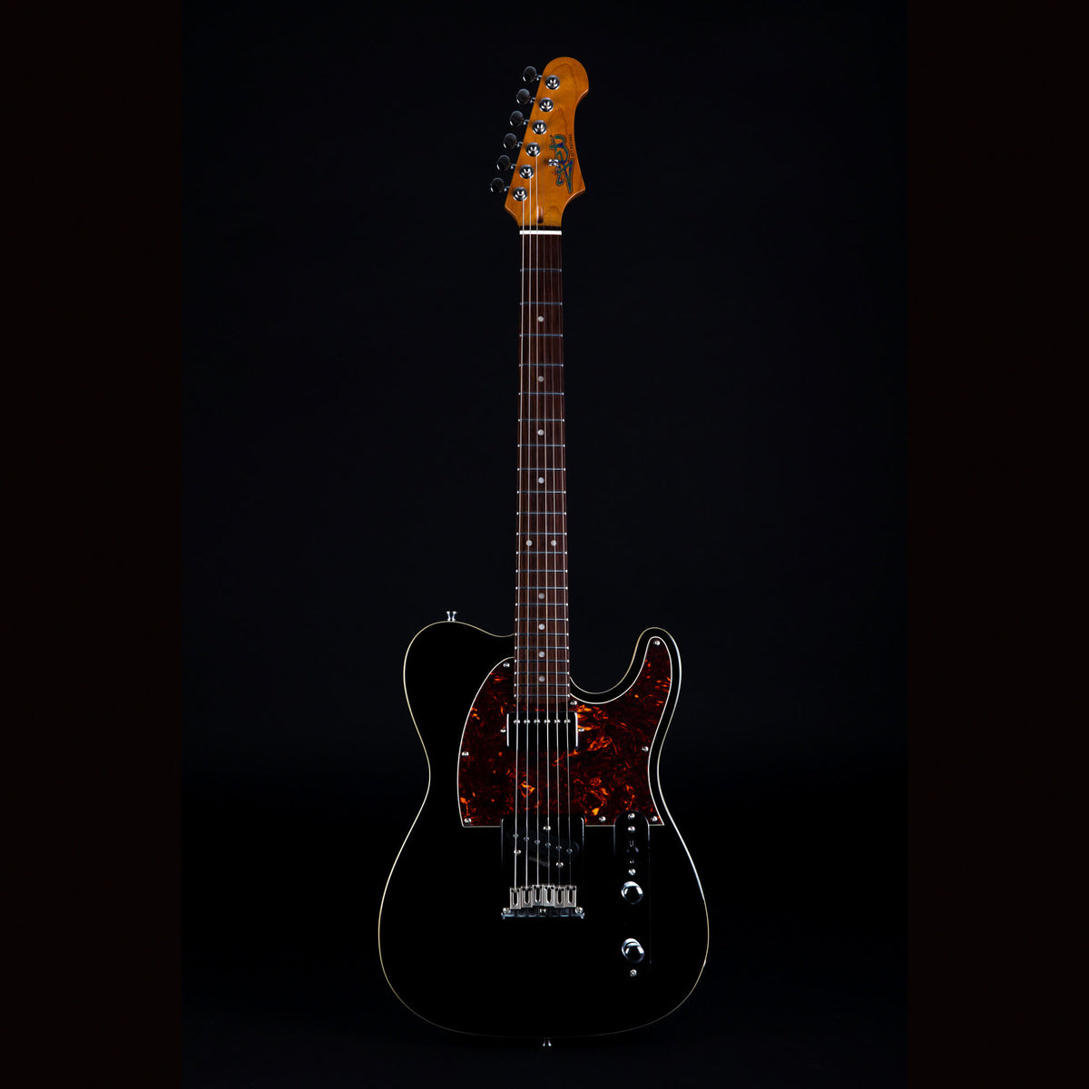 JT-350 Electric Guitar Roasted Maple Black