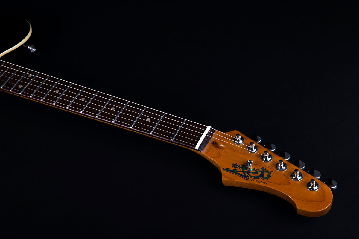 JT-350 Electric Guitar Roasted Maple Black