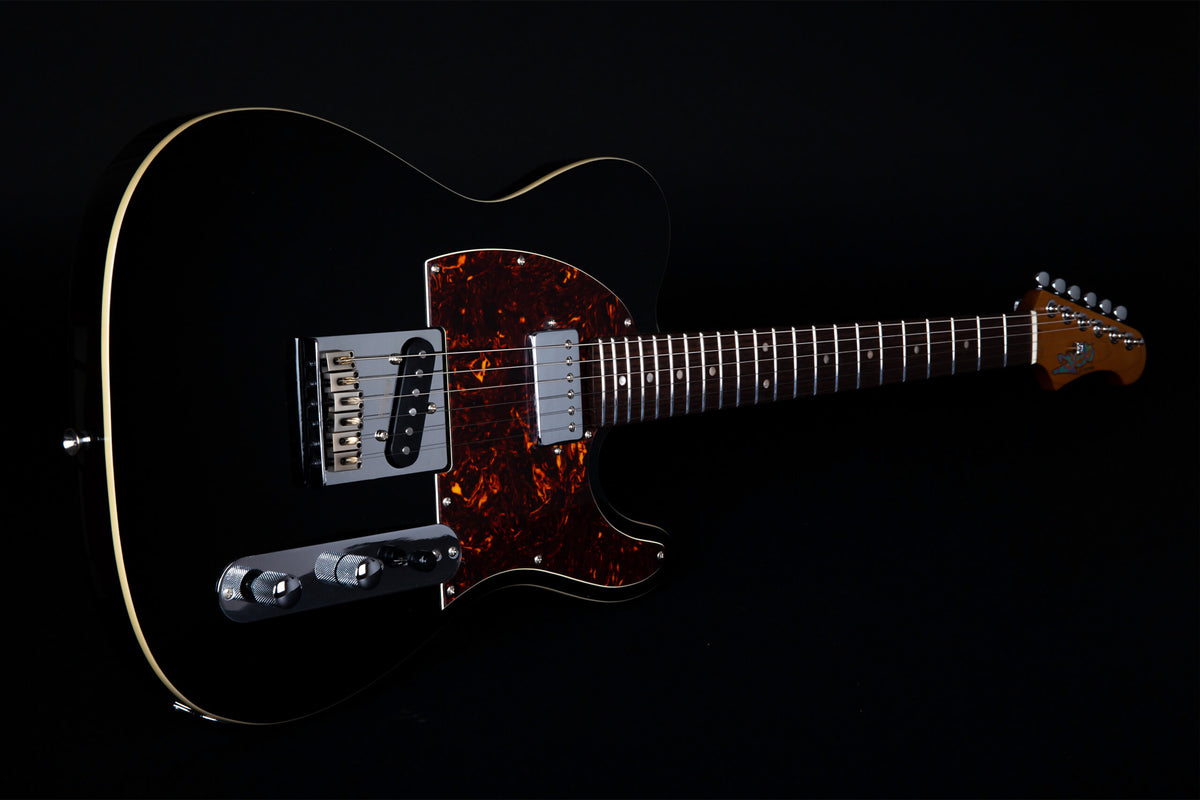 JT-350 Electric Guitar Roasted Maple Black
