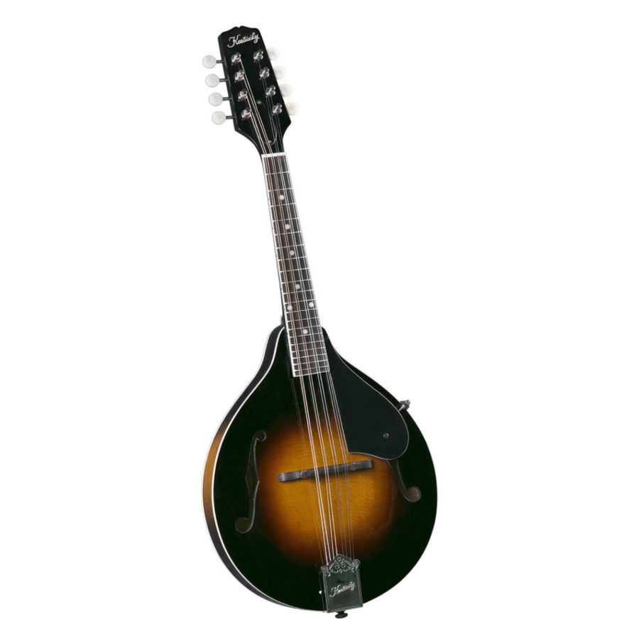 Kentucky KM-140 St A-Style Mandolin Sp/Mh - Burs - Mandolins by Kentucky at Muso's Stuff