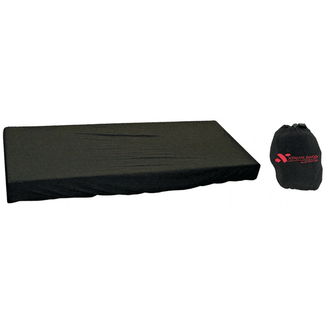 Keyboard Dust Cover Large Black 140 X 50 X 15Cm - Keyboards by Xtreme at Muso's Stuff