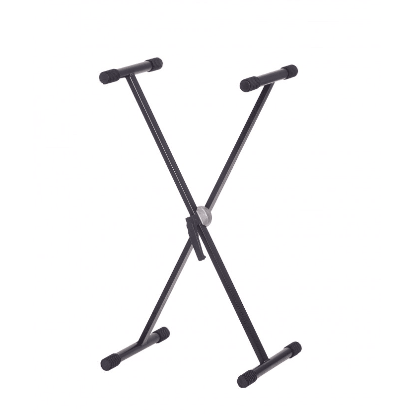Keyboard Stand X Style Flat-85Cm Black - Keyboards by AMS at Muso's Stuff