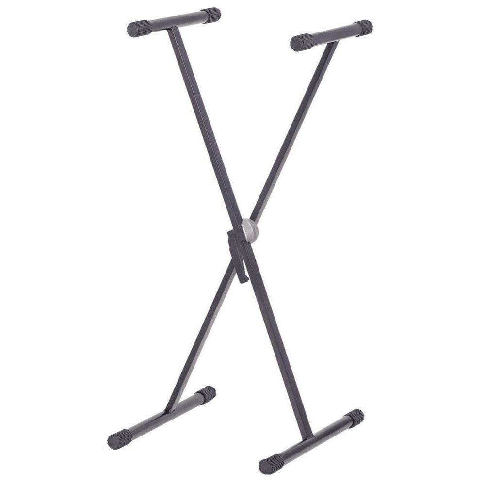 Keyboard Stand X Style Flat-97Cm H/Duty Black - Keyboards by AMS at Muso's Stuff