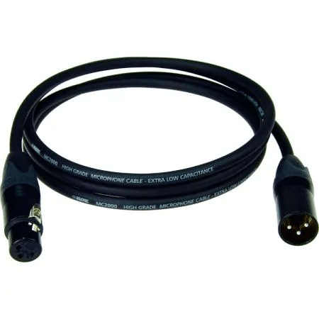 Klotz 5M Microphone Cable M XLR To F XLR Balance - Accessories - Cables & Adaptors by Klotz at Muso's Stuff