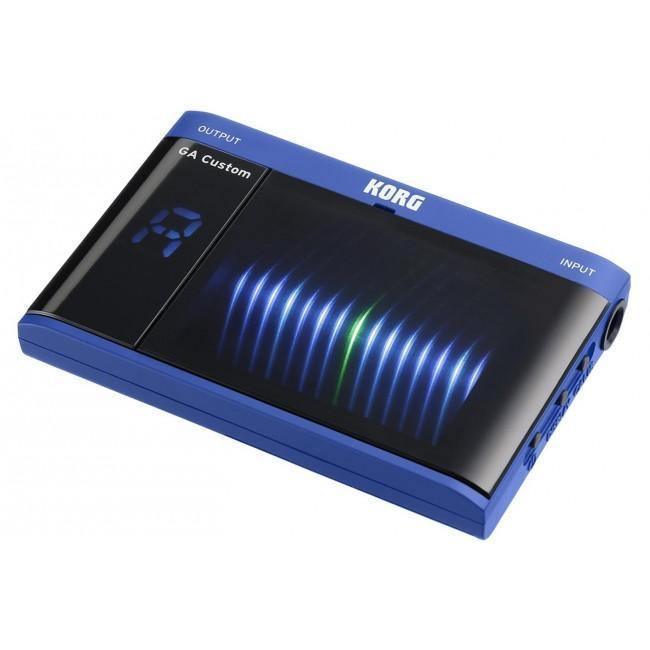 Korg - GA Custom Chromatic Tuner Blue - Tuners & Metronomes by Korg at Muso's Stuff