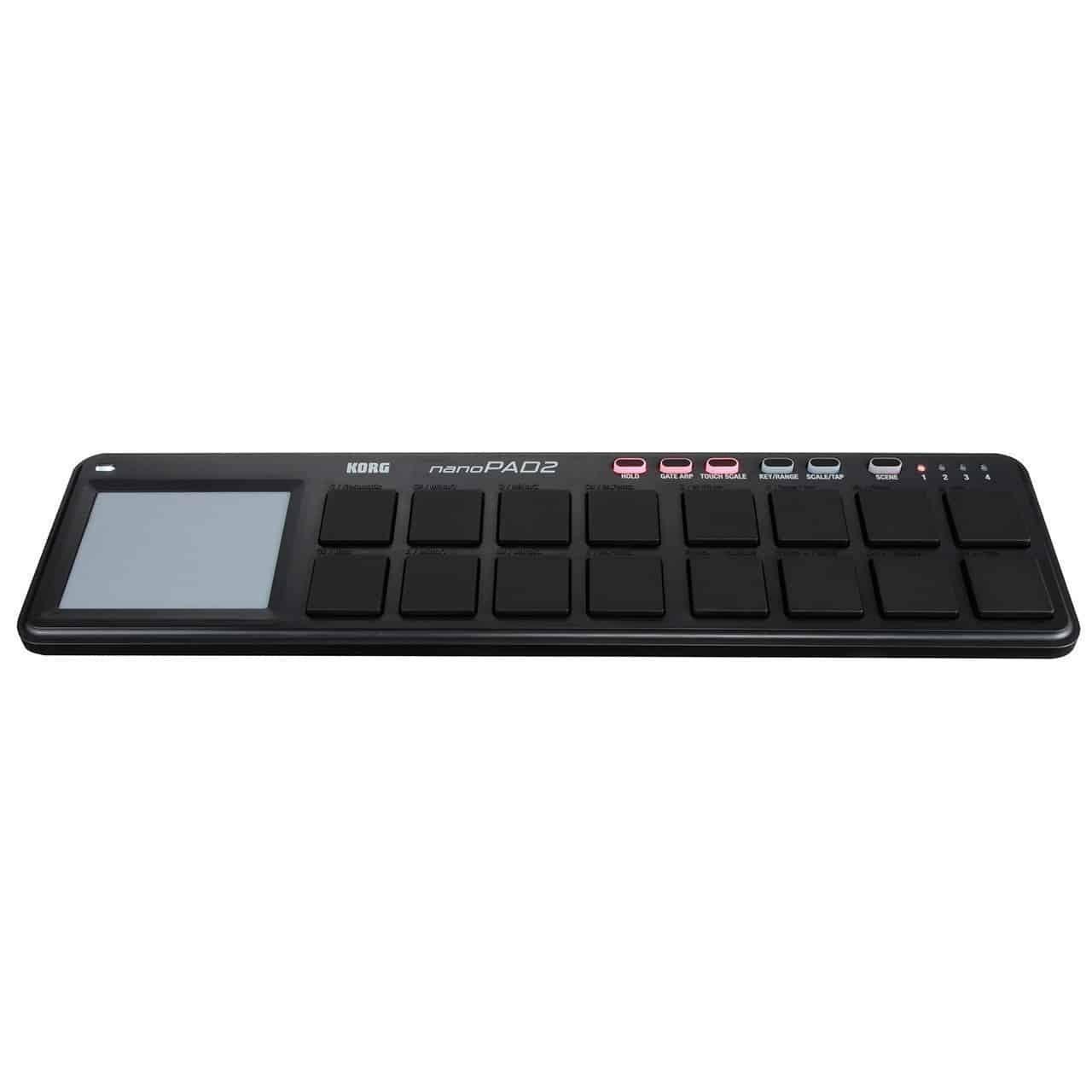 Korg - Korg nanoPAD 2 Slim-Line USB Pad MIDI Controller - BLACK - Live & Recording - Midi Controllers by Korg at Muso's Stuff