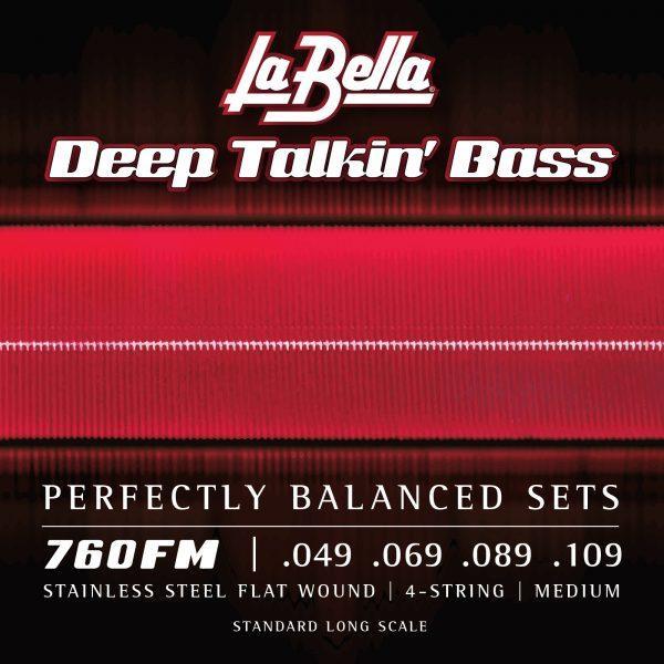 La Bella Bass Strings 760FM DTB Flatwound - MED 49-109 - Strings - Bass by La Bella at Muso's Stuff