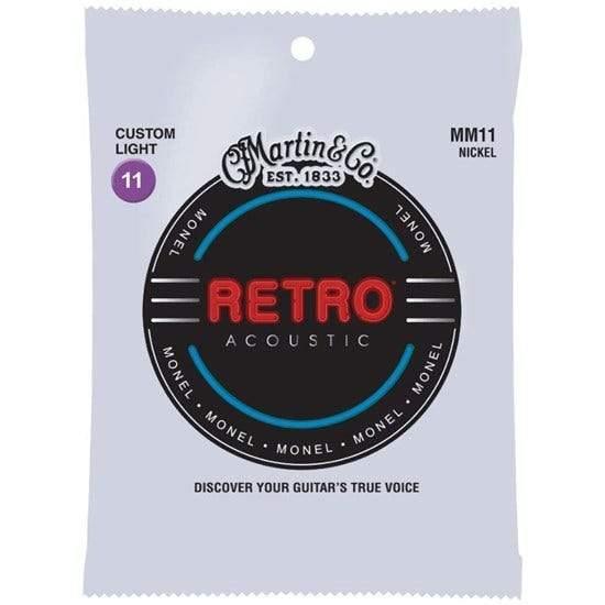 Martin Retro 11/52 Monel Acoustic Strings - Strings - Acoustic Guitar by Martin at Muso's Stuff