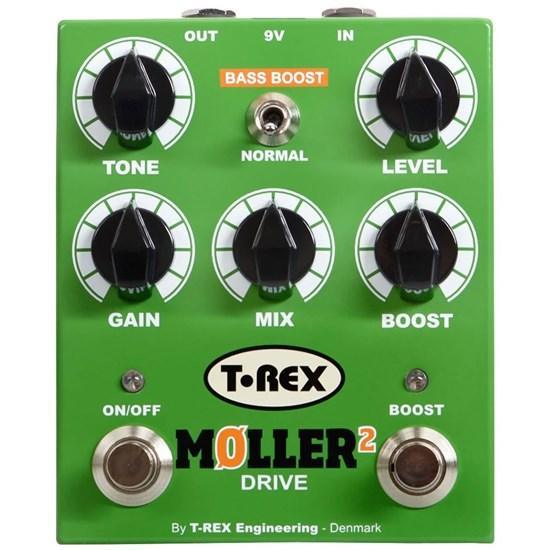 Moller 2 Distortion & Boost - Guitar - Effects Pedals by T-Rex at Muso's Stuff