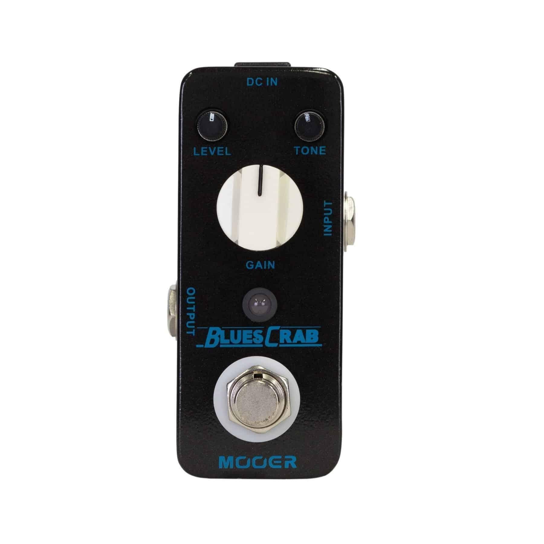 Mooer Blues Crab Classic Blues Overdrive Micro Guitar Effects Pedal - Guitar - Effects Pedals by Mooer at Muso's Stuff