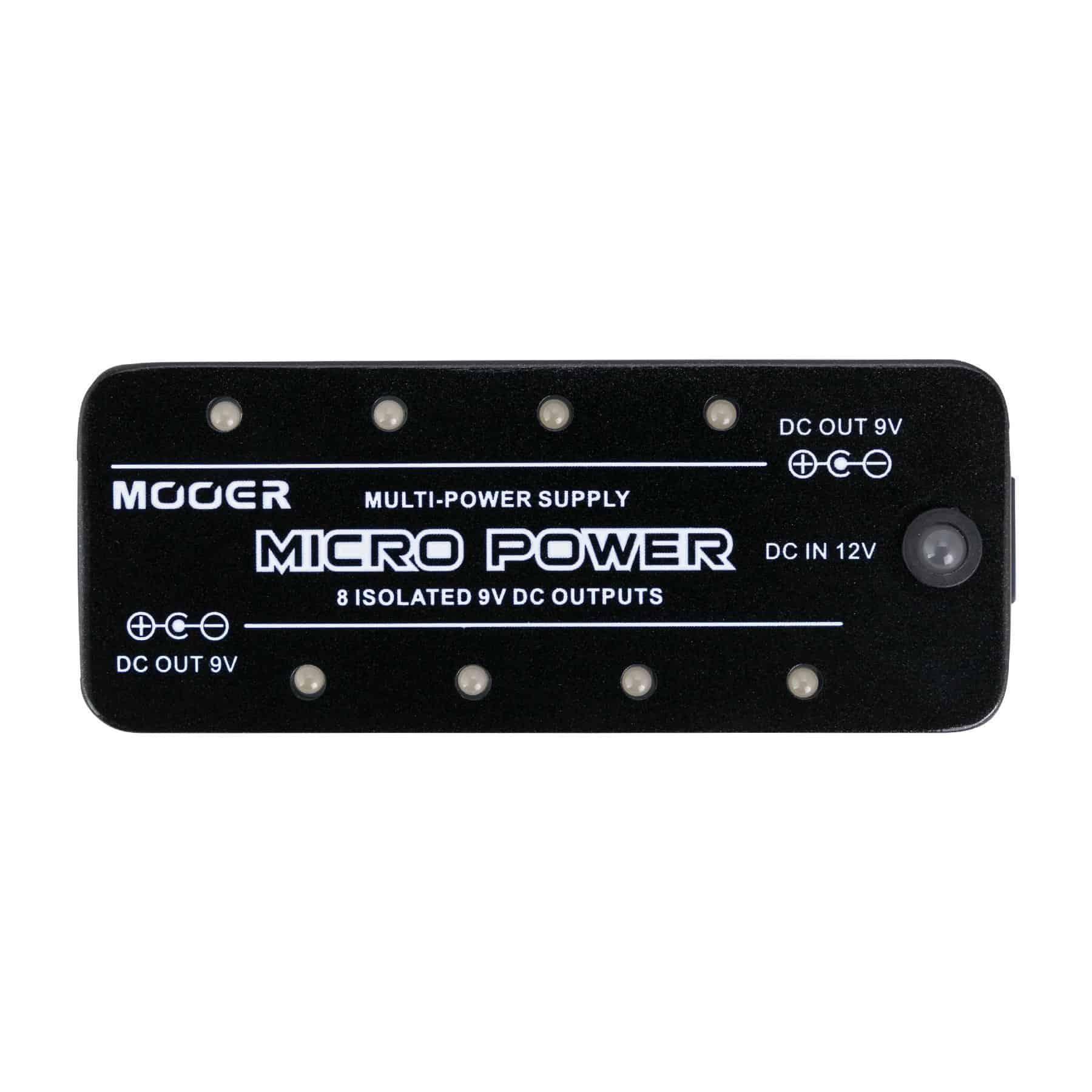 Mooer Micro Power Effects Pedal Power Supply - Power Supply Units by Mooer at Muso's Stuff