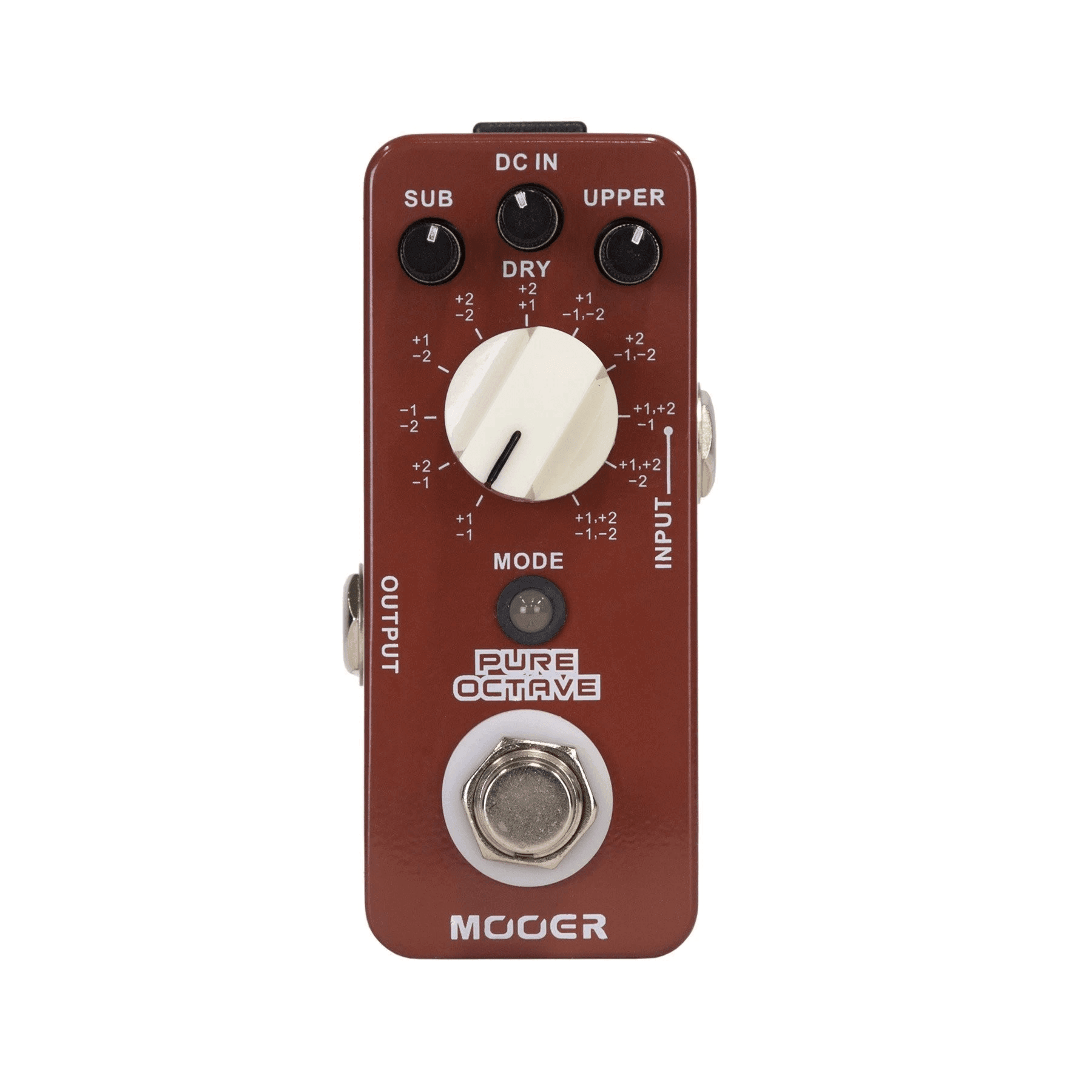 Mooer Pure Octave Polyphonic Octave - Guitar - Effects Pedals by Mooer at Muso's Stuff