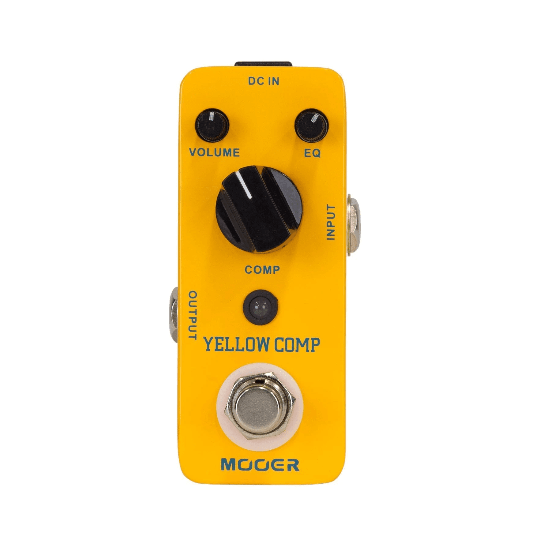 Mooer Yellow Comp Compressor Micro Guitar Effects Pedal - Guitar - Effects Pedals by Mooer at Muso's Stuff