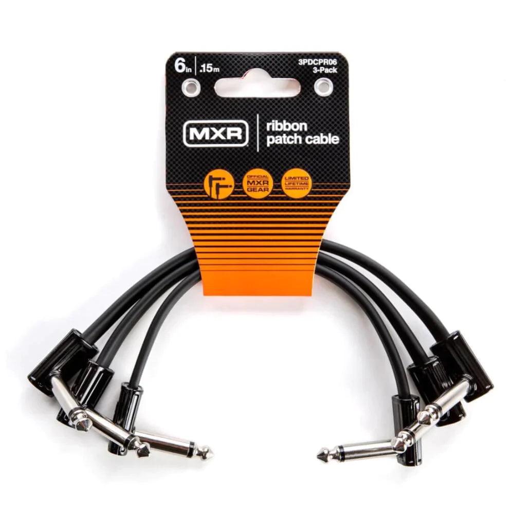 MXR Ribbon Patch Cable 6 Inch 3 Pack - Accessories - Cables & Adaptors by MXR at Muso's Stuff