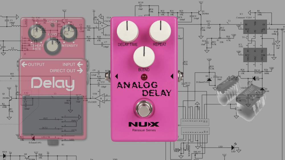 NU-X Analog Delay Pedal - Guitar - Effects Pedals by NU-X at Muso's Stuff