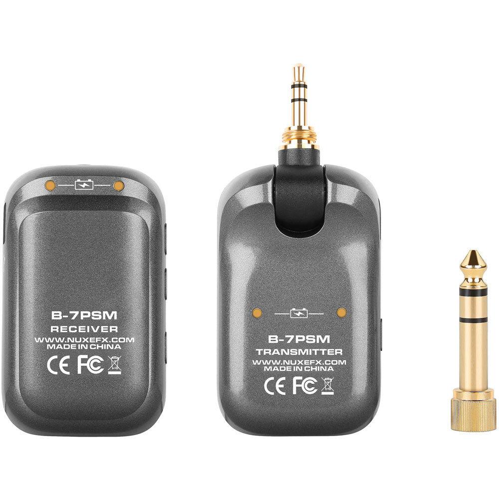 NU-X B7PSM 5.8 GHz Wireless In-Ear Monitoring System - Live & Recording by NU-X at Muso's Stuff