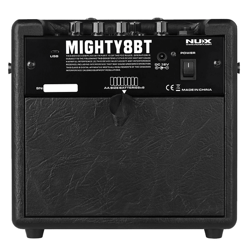 NU-X Mighty 8BT Amp 8 watts - Guitars - Amplifiers by NU-X at Muso's Stuff
