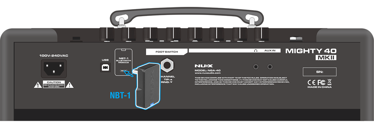 NUX Mighty 40 MKII 40W Guitar Amplifier