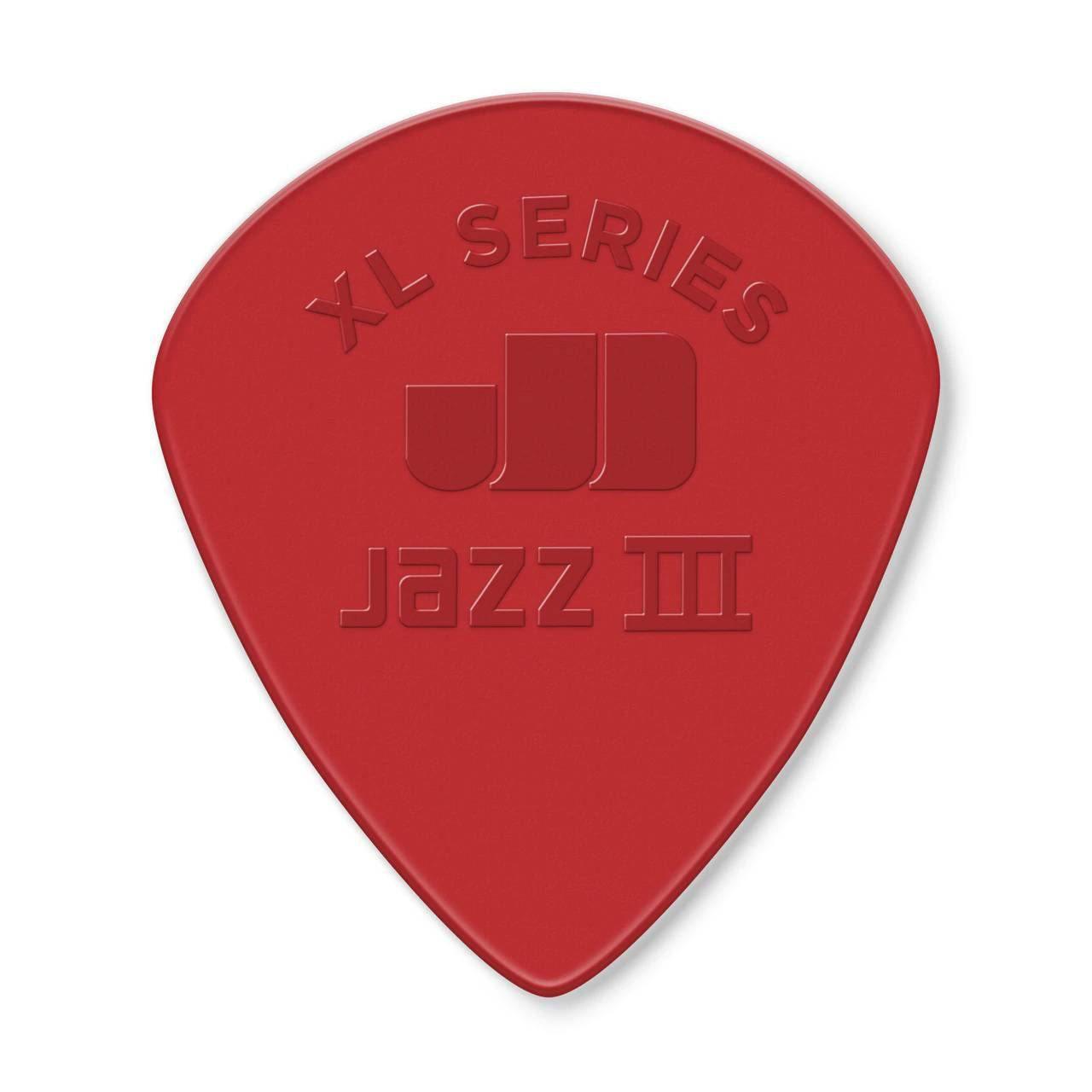 Nylon Jazz III XL Red Pack - Guitars - Picks by Dunlop at Muso's Stuff