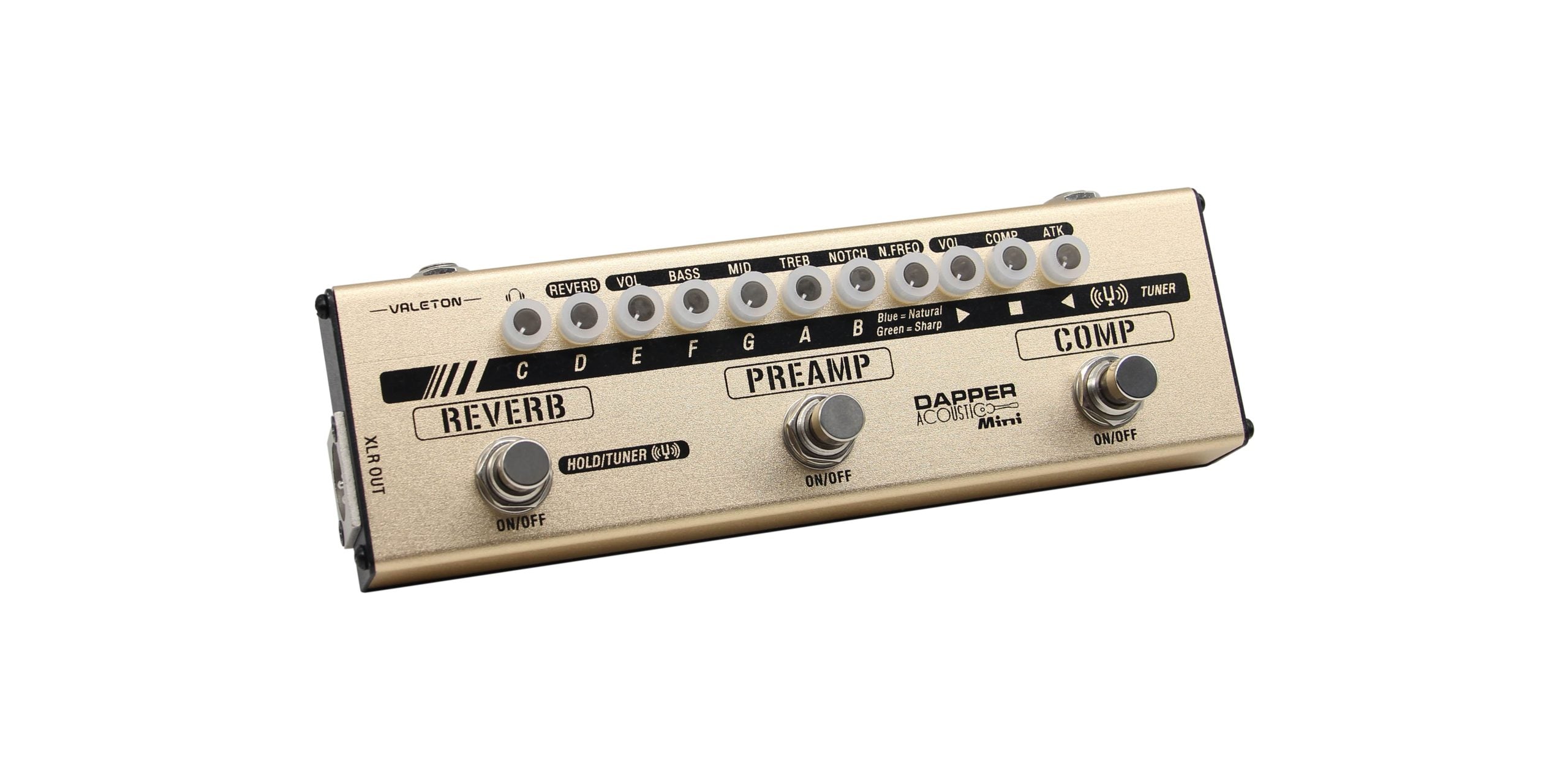 Valeton Dapper Acoustic Mini Effects Strip