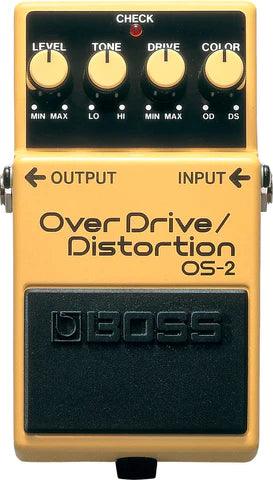 OS-2 Overdrive/Distortion Compact Pedal - Guitar - Effects Pedals by Boss at Muso's Stuff