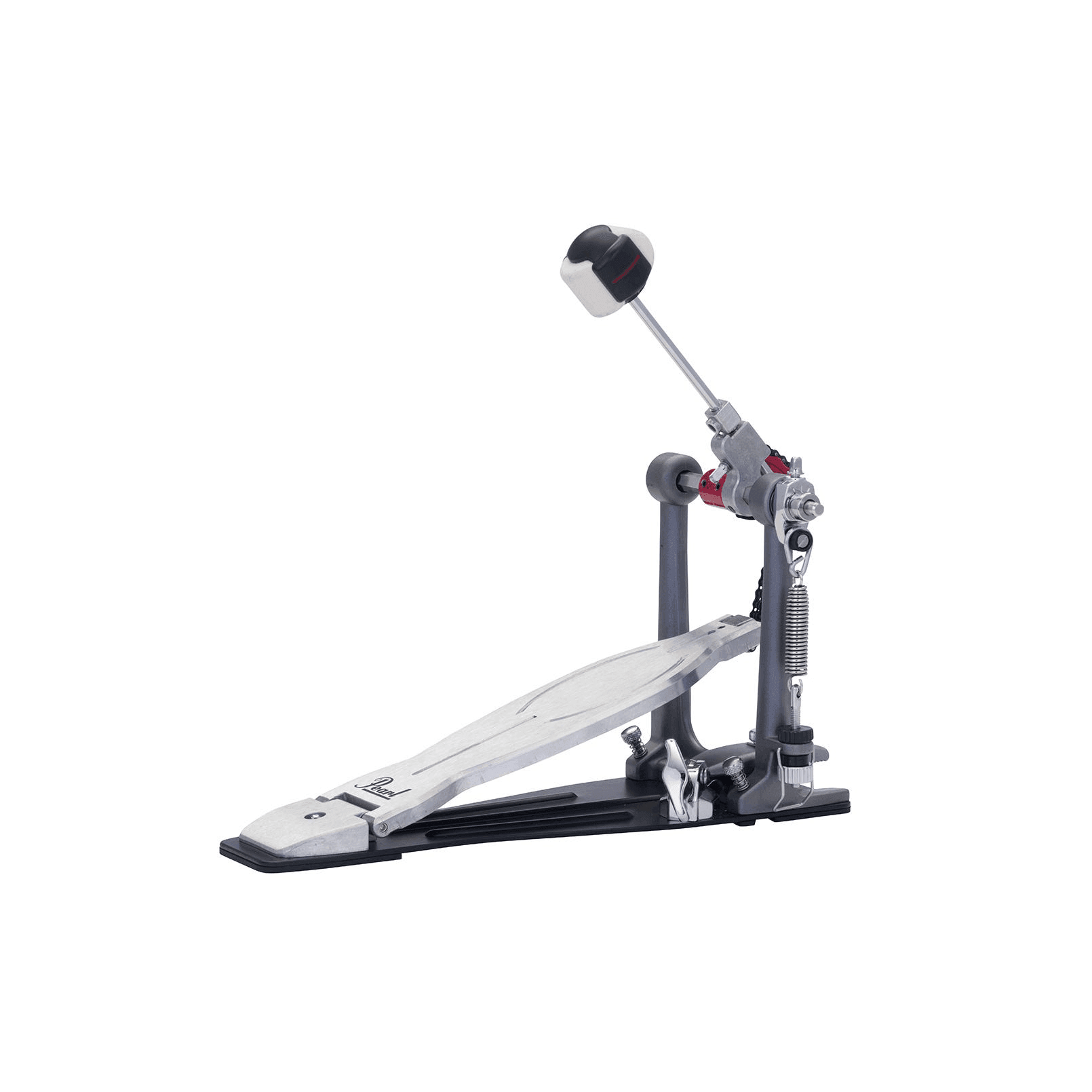 Pearl PHP-1030R Eliminator: Solo Red SINGLE Bass Drum Pedal - Drums & Percussion - Drum Hardware & Parts by Pearl at Muso's Stuff