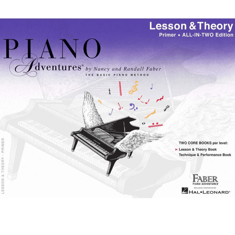 PIANO ADVENTURES ALL IN TWO PRIMER LESSON THEORY - Print Music by Hal Leonard at Muso's Stuff