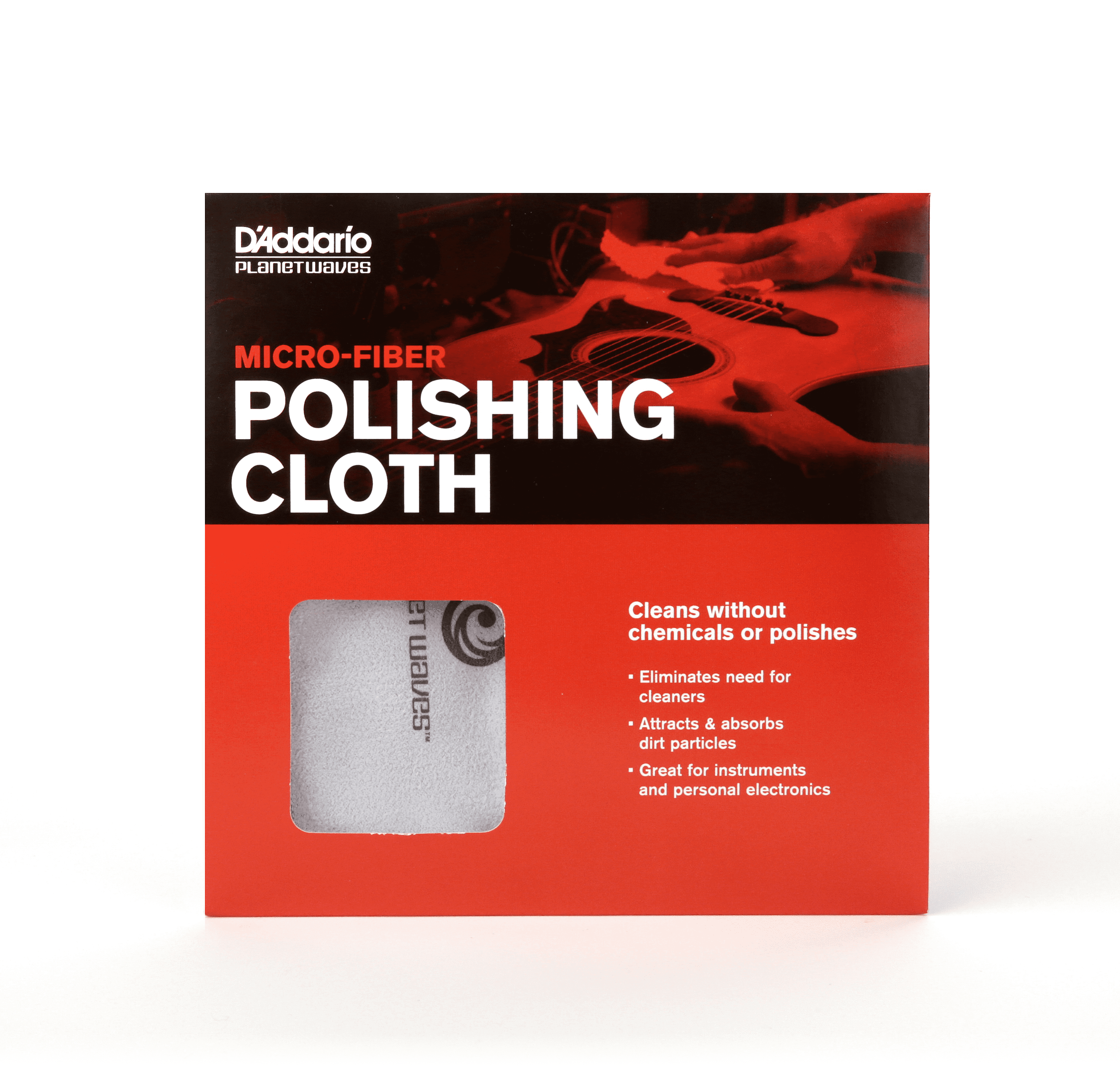 Planet Waves - Polish Cloth Microfibre - Care Products by Planet Waves at Muso's Stuff