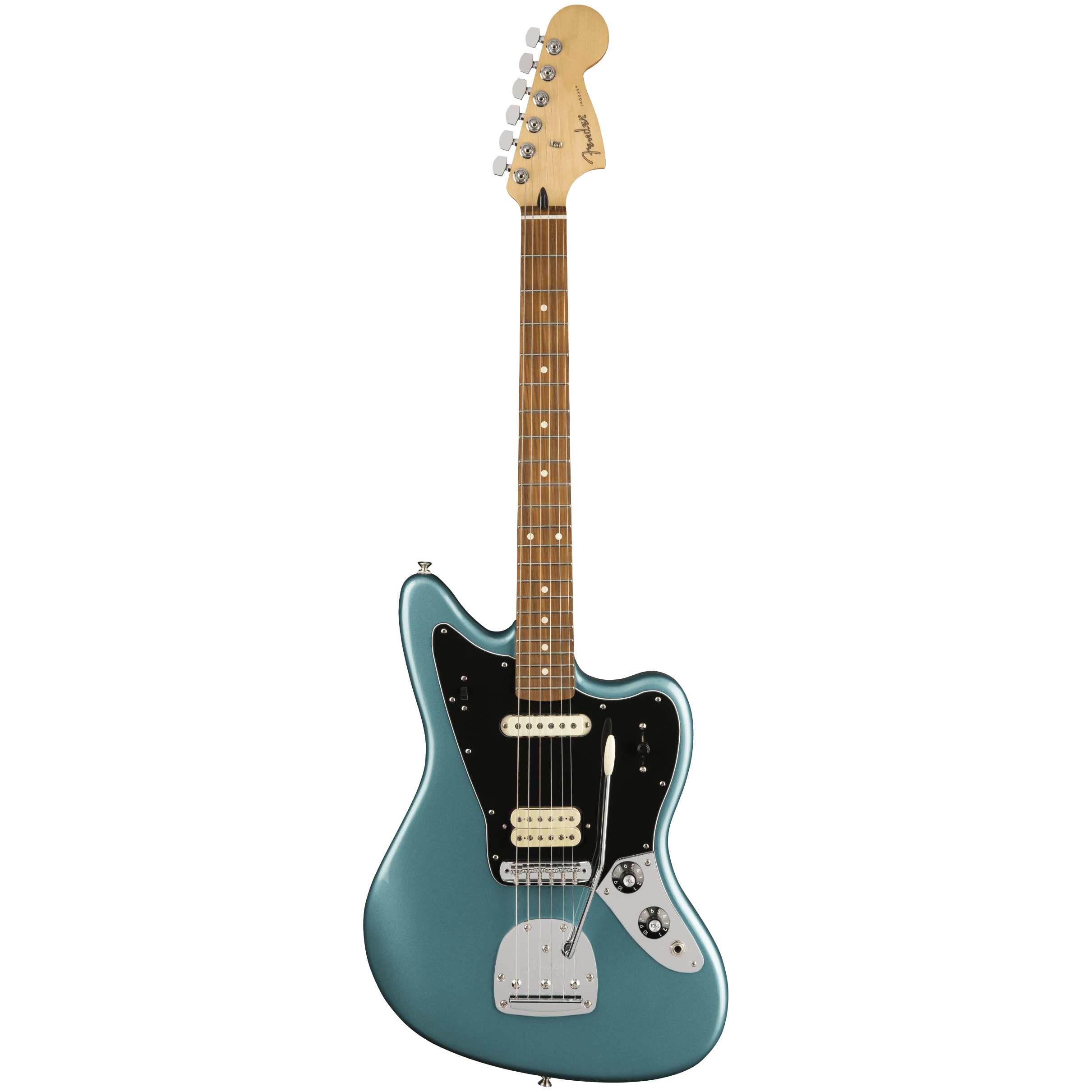 Player Jaguar Pau Ferro Fingerboard Tidepool - Guitars - Electric by Fender at Muso's Stuff