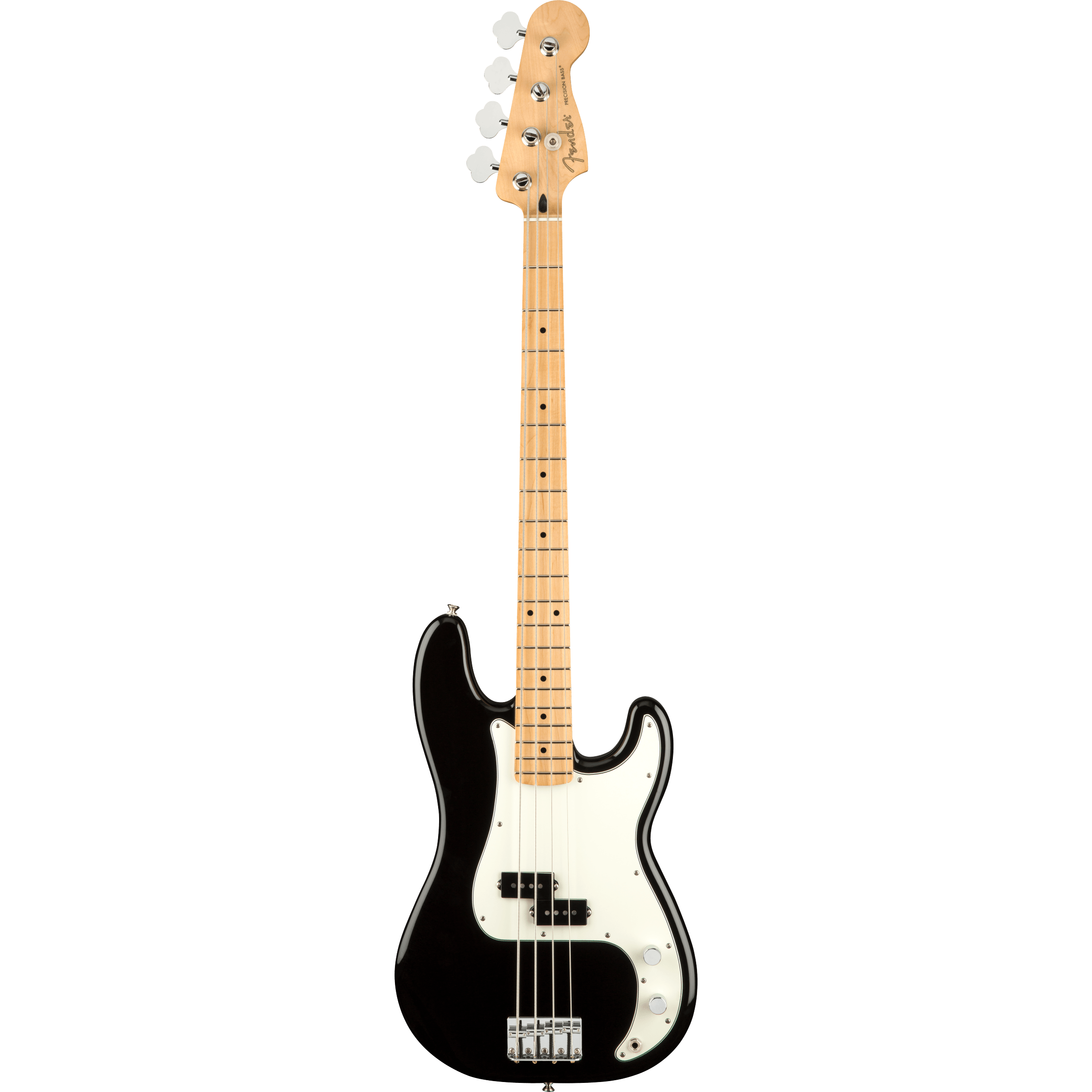 Player Precision Bass Maple Fingerboard Black - Bass by Fender at Muso's Stuff