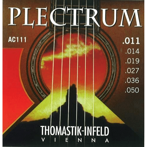 Plectrum 11/50 AC111 Acoustic Guitar Strings Set - Strings - Acoustic Guitar by Thomastik-Infel at Muso's Stuff