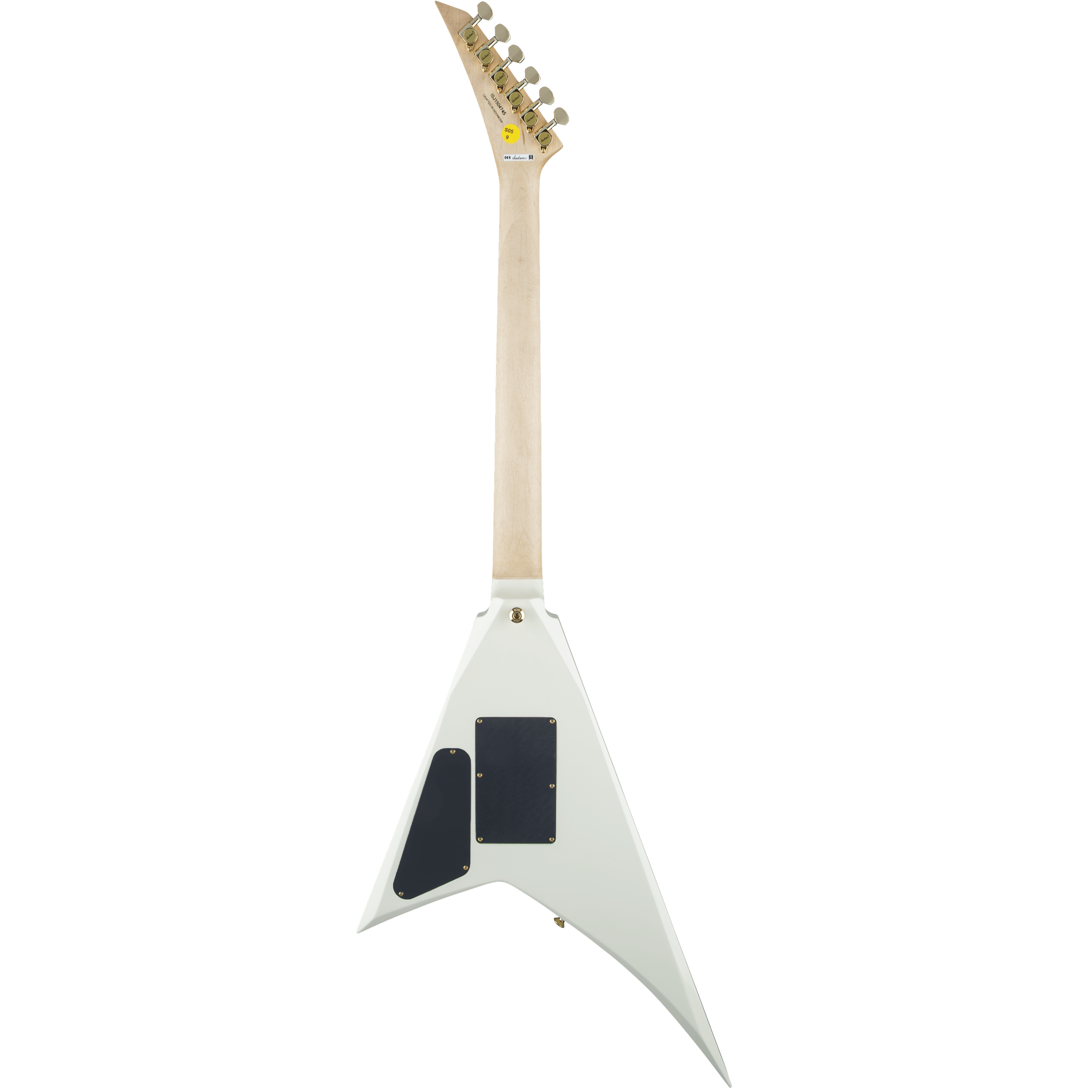 Pro Series Rhoads Rr3 Ebony Fingerboard Ivory With Black Pinstripes - Guitars - Electric by Jackson at Muso's Stuff