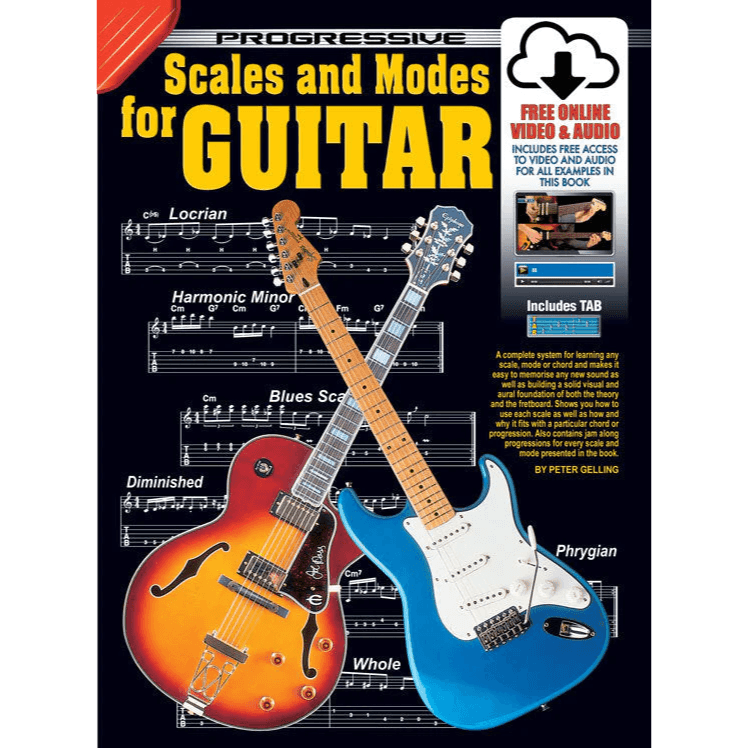 Progressive Scales And Modes For Guitar Book/Oa - Print Music by Koala at Muso's Stuff