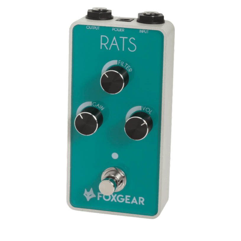 RATS Distortion - Guitar - Effects Pedals by Foxgear at Muso's Stuff