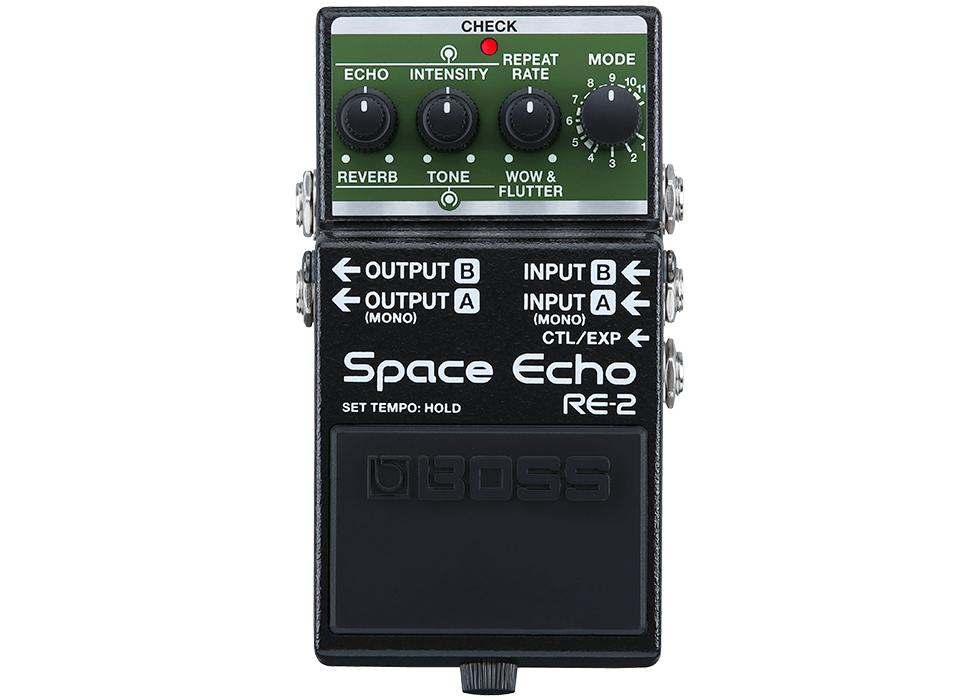 RE-2 Space Echo Pedal - Guitar - Effects Pedals by Boss at Muso's Stuff