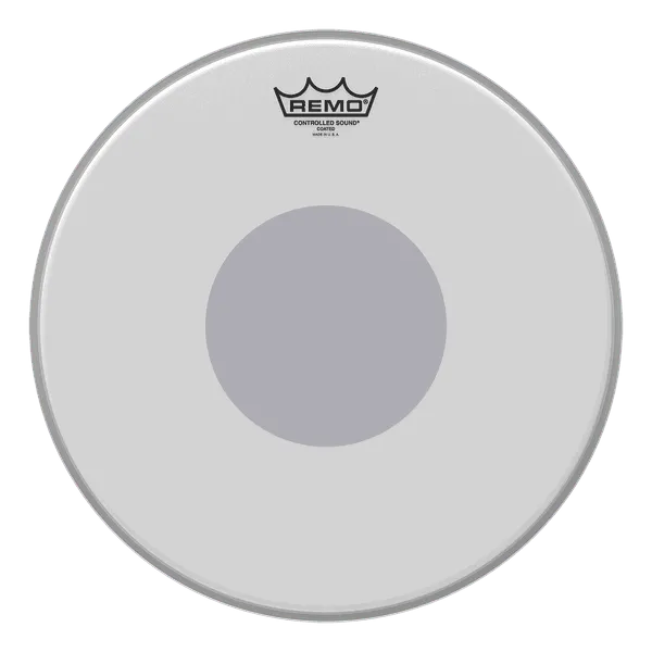 Remo 14-Inch Control Sound Coated Black Bottom Dot Drumhead
