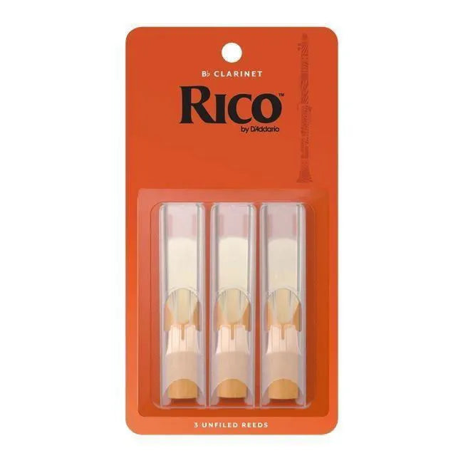 Rico 3-Pack Bb Clarinet 2 Reeds