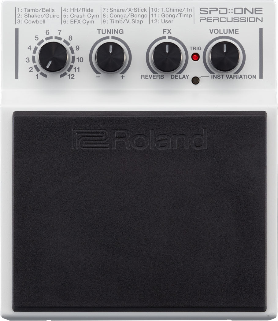 Roland SPD::ONE PERCUSSION SPD-1P digital percussion pad, top view