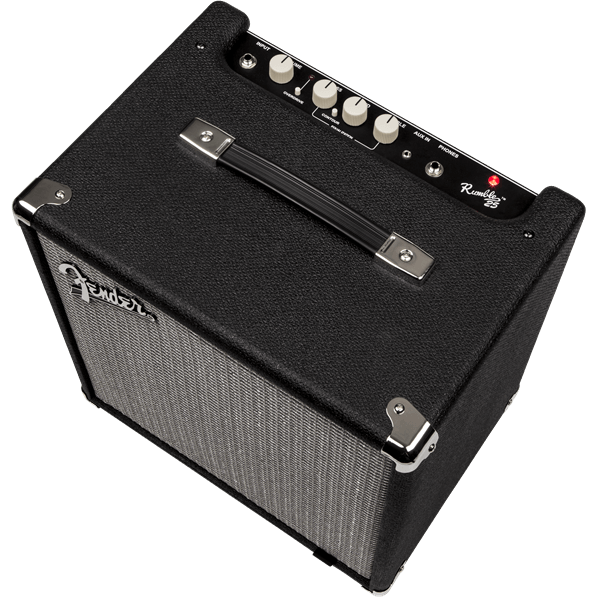 Rumble 25 V3 240V Aus Black/Silver - Bass - Amplifiers by Fender at Muso's Stuff