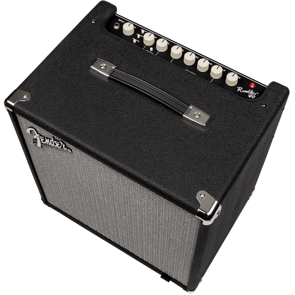 Rumble 40 V3 240V Aus Black/Silver - Bass - Amplifiers by Fender at Muso's Stuff