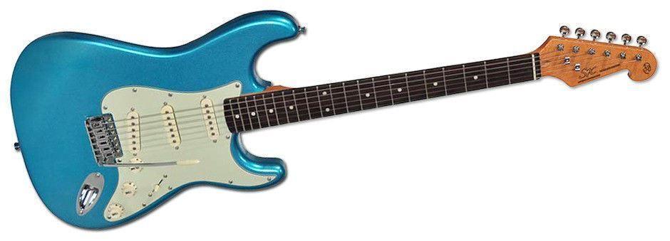 SC Lake Placid Blue Electric Guitar - Guitars - Electric by SX at Muso's Stuff
