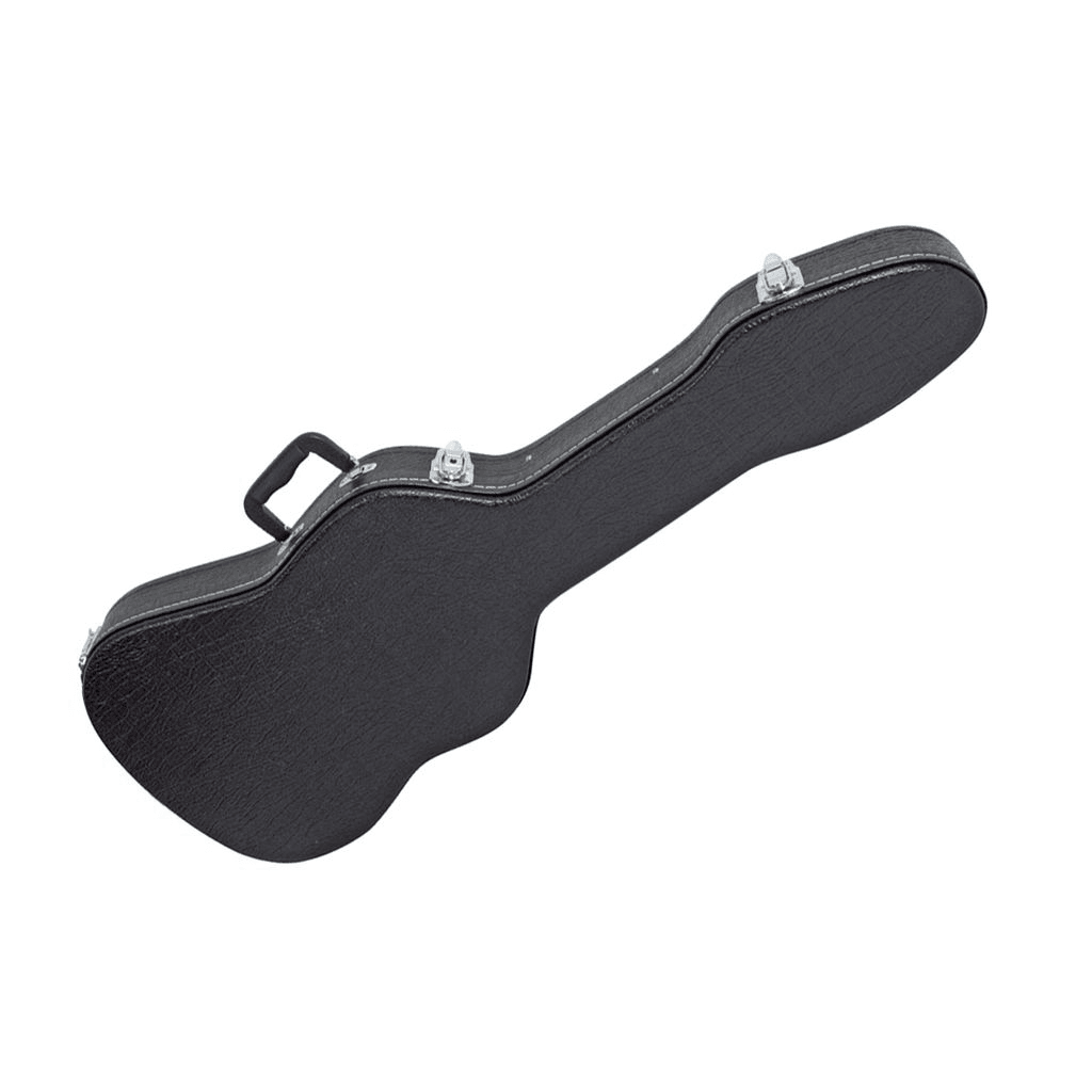 Sc Style Shaped Electric Guitar Case Black Vinyl Covered - Cases & Bags by V-Case at Muso's Stuff