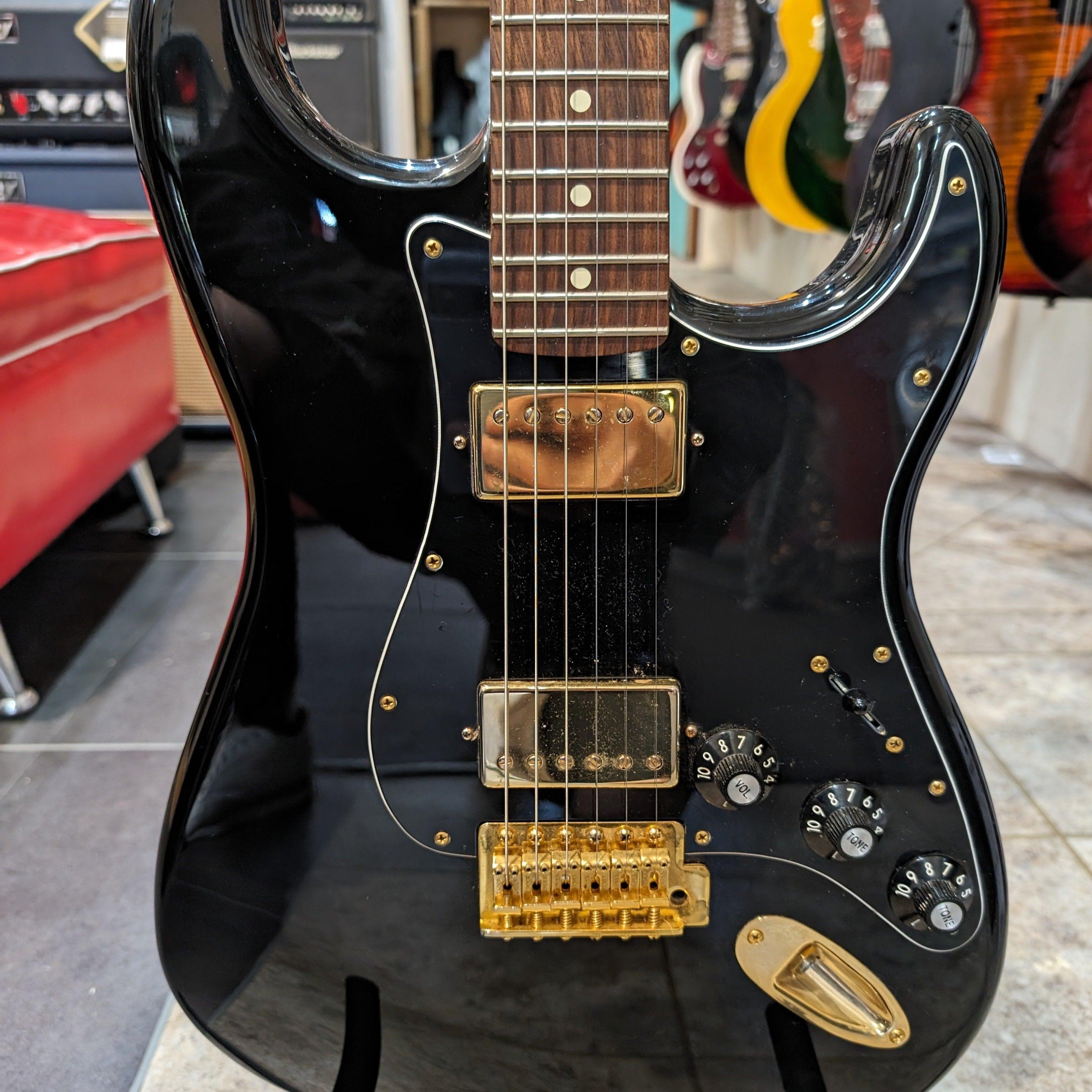 Secondhand Fender FSR Mahogany Blacktop Stratocaster HH - Muso's Stuff