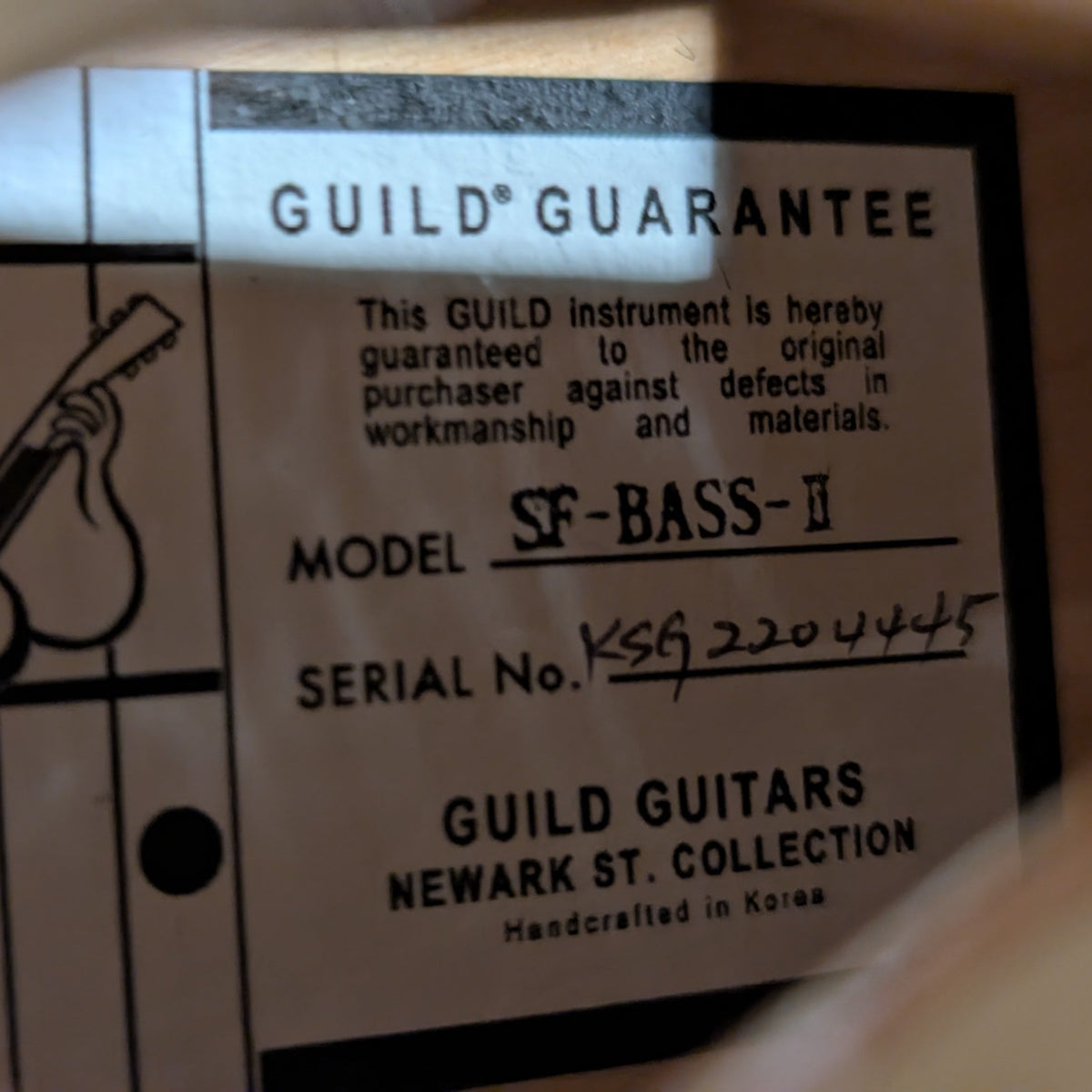 Secondhand Guild Starfire II Bass Flame Maple
